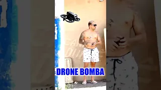 O Drone B0mba encontrou ele na rua e... Drone Prank