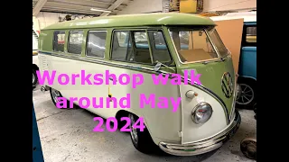 Workshop walk around May 2024