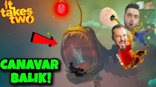 Denizin dibinde CANAVAR balık kovaladı! Çanlarla buzları kırdık! | PS5 It takes two Türkçe bölüm #13