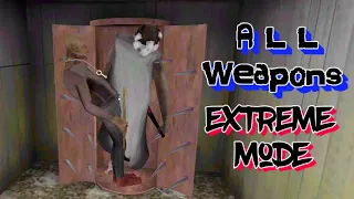 Using All Weapons In Granny Chapter Two Extreme Mode