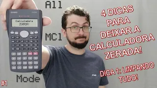 Calculadora Científica - 01 - Configurações de Fábrica