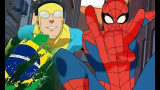 SPIDER-MAN is in INVINCIBLE, but now for real! (Animation made by Brazilian fan)