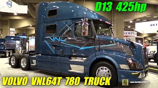 2016 Volvo VNL64T 780 Truck with Volvo D13 425hp Engine -Ext, Int Walkaround - 2015 Expocam Montreal