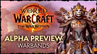 The War Within Alpha | Warbands - Feature Overview