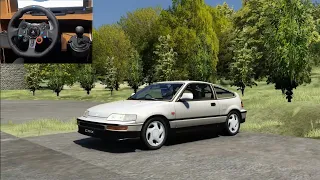 Honda CR-X VTEC 1991 - Assetto Corsa | Logitech G29 gameplay