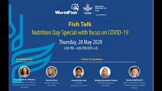 Fish4Thought: Nutrition day special with focus on COVID-19