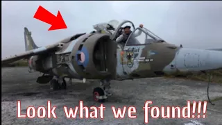 We explore a Plane Graveyard with fighter jets & helicopters in the UK!!!