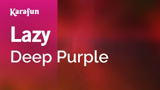 Lazy - Deep Purple | Karaoke Version | KaraFun