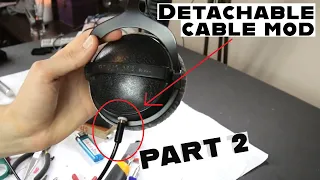 Beyerdynamic DT 770 Detachable cable mod - PART 2