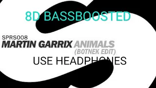 Martin Garrix - Animals (Botnek Edit) 8D Audio. Use Headphones.