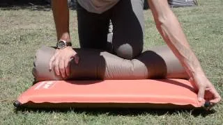 How to set up, deflate, and pack a self-inflating foam sleeping pad or camp mat