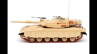 3D printed RC tank Merkava MK3 at scale 1:10