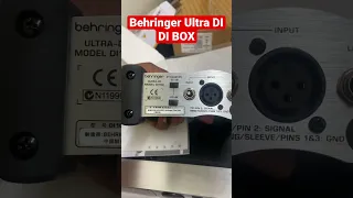 #behringer #dibox #attenuator #dj #sound #ultradi #activedibox