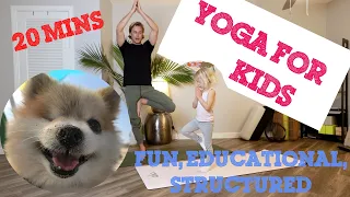 Yoga For Kids with Josh Kramer | Fun 20 minutes to move!