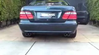 Mercedes Clk 320 W208 - Custom AMG Exhaust