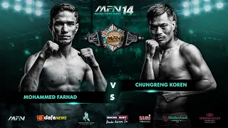 Chungreng Koren VS Farhad I Co-Main Event I Full Fight I MFN 14