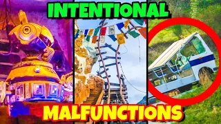 Top 7 Ride Malfunctions at Disney and Universal Studios - Intentional Malfunctions
