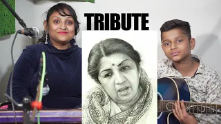 tribute to lata mangeshkar ji nainon mein badra chhaye charukeshi new song 2022