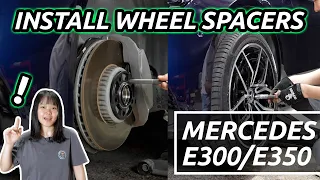 How to Install Mercedes Wheel Spacers? | BONOSS Wheel Spacers for W211/W212/W213(formerly bloxsport)