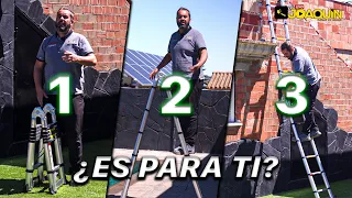 Pruebo esta escalera plegable y doy mi opinión ¿Riesgo o un indispensable?