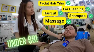 "Full Service" Haircut in District 6 Saigon Vietnam