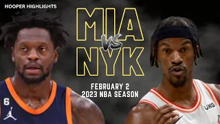 Miami Heat vs New York Knicks Full Game Highlights | Feb 2 | 2023 NBA Season