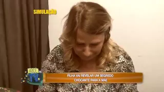 Você na TV 30/09/2015 Filha vai revelar segredo para a mãe: 'ela terá que aceitar' Complet