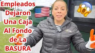 Empleados dejaron Una Caja llena con paquetes sellados al Fondo de la BASURA😱😳🇺🇸#NoemyBLaSalvadoreña