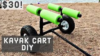 How To Build a Kayak Cart out of PVC for under $30