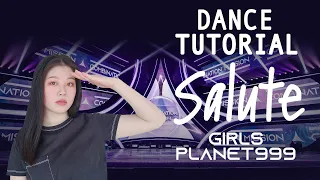 【DANCE TUTORIAL】Girls Planet 999 - Little Mix's Salute bloominheymin | Mirrored (x0.5/x0.75/x1speed)