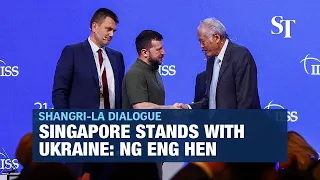 Singapore stands with Ukraine: Ng Eng Hen | Shangri-La Dialogue