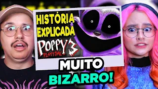 A HISTÓRIA de POPPY PLAY TIME 3 é macabra demais! | Terrorizando