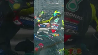 Valentino Rossi congratulates Fabio Quartararo | 2021 #EmiliaRomagnaGP