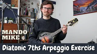 The nerdiest Arpeggio Exercise - Mandolin Lesson - Advanced