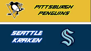 Pittsburgh Penguins @ Seattle Kraken (10-29-22) Game Highlights