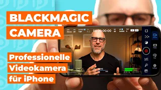 Filmic Pro Alternative für iPhone - die Blackmagic Camera App