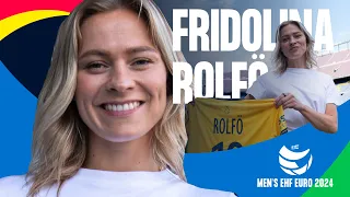 The football star that almost played Handball 🤾‍♂️ | Fridolina Rolfö | Men's EHF EURO 2024