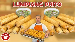 Masarap din pala ang lumpia kahit tokwa at mushrooms lang ang sahog! Subukan nyo rin!