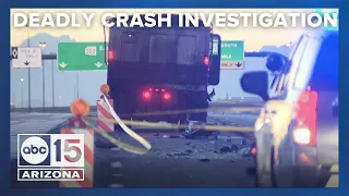 Driver killed in crash along freeway construction zone in Tempe