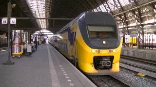 Treinen in Amsterdam Centraal 2014 - Dagje door Nederland