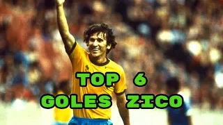 TOP 6 GOLES ZICO