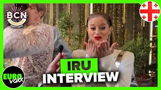 IRU - ECHO (INTERVIEW) // Barcelona Eurovision Party 2023 // Georgia Eurovision 2023