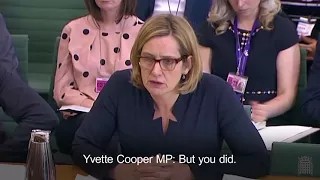 Was this the moment that led to Amber Rudd's resignation?