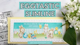 Eggtastic Slimline Card (Mama Elephant)