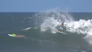 THE GOAT 🐐 KELLY SLATER RIPPING HALEIWA ON THE NORTH SHORE OAHU HAWAII