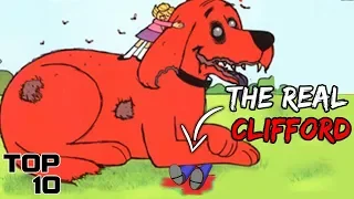 Top 10 Scary Clifford The Big Red Dog Urban Legends - Part 2