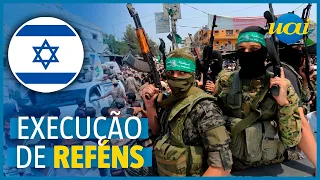 Hamas ameaça matar reféns em resposta a bombardeios
