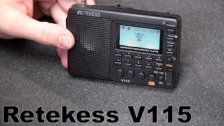 First Look at the Retekes V115 Portable FM/AM/SW Radio