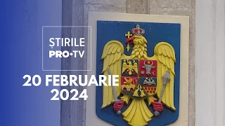 Știrile PRO TV - 20 Februarie 2024