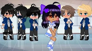 Girl In A All Boys School//Aphmau Gacha Meme//Ft. Genemau, Zanemau, Aarmau, Garmau, And Laurmau//